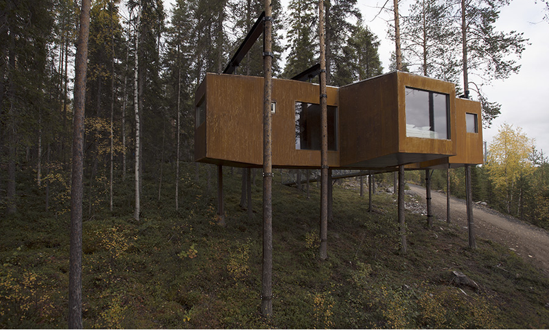 Illustration for article titled 7 Charming and Wacky Treehouses You Can Rent For a Night in the Forest